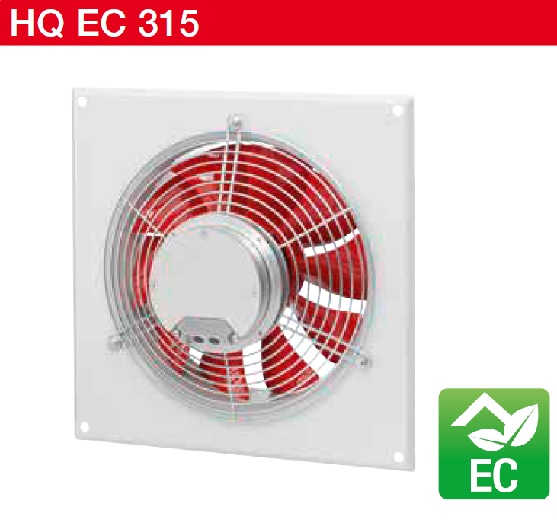 Helios HQW EC 315 A tip. ipari axiálventilátor 1~, EC motorral