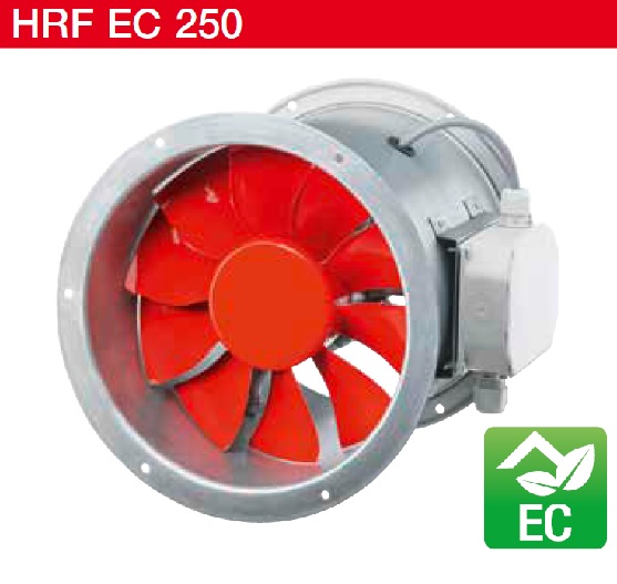 Helios HRFW EC 250 A tip. ipari axiálventilátor EC motorral,1~